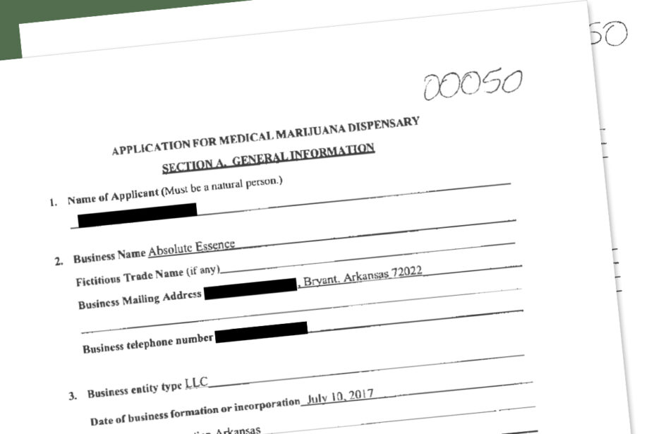 Absolute Essence LLC submitted its dispenseary application to the state medical marijuana commission in 2017.