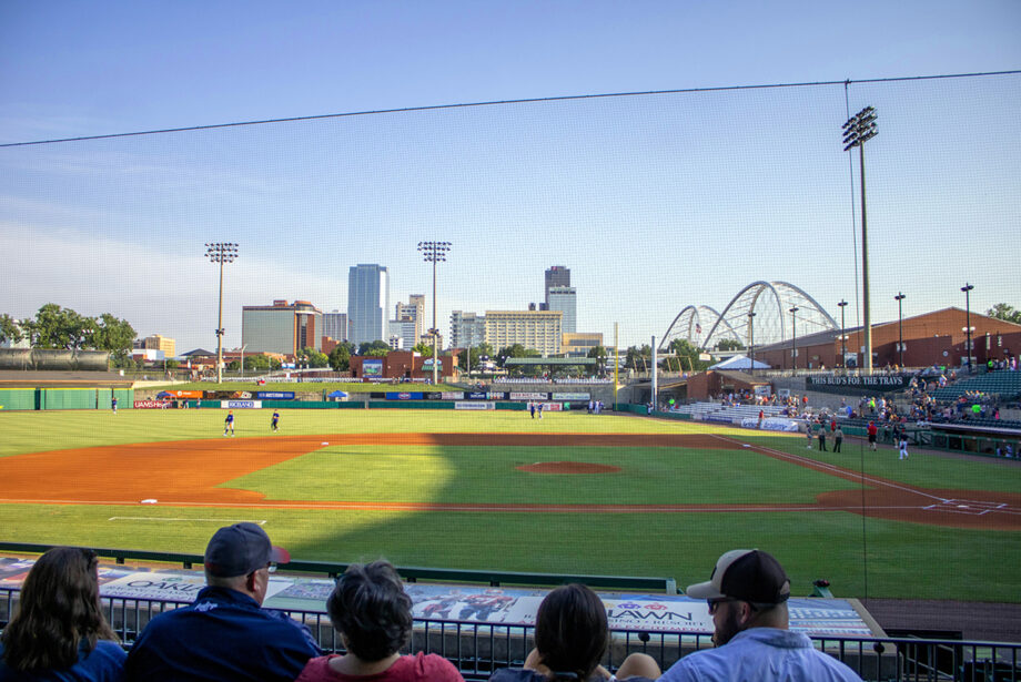 Dickey-Stephens Park in North Little Rock is the home of the Arkansas Travelers.
