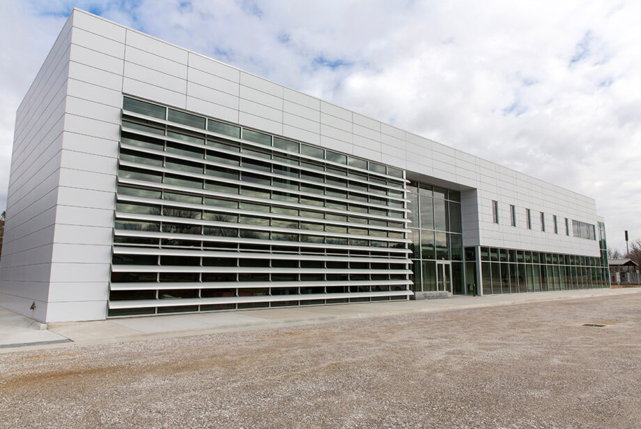 The $14 million Grady E. Harvell Civil Engineering Research & Education Center in Fayetteville opened on July 20.