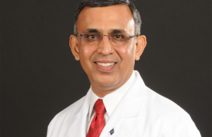 UAMS oncologist Dr. Omar Atiq, the president-elect of the American College of Physicians