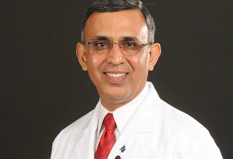UAMS oncologist Dr. Omar Atiq, the president-elect of the American College of Physicians