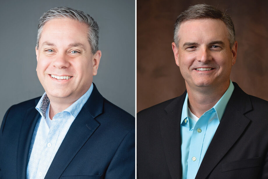 Mark Hodges and Kevin Jordan of Edafio in Rogers