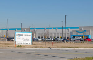 The Amazon fulfillment center at 13001 U.S. 70 in North Little Rock.