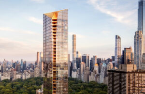 Rendering for 50 West 66th Street in New York. Construction is backed in large part by an $800 million loan from Bank OZK.