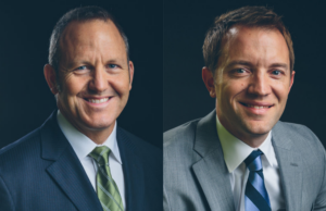 Chris Ladner, left, a principal partner at Entegrity, and&nbsp;John Coleman, the regional director who heads company&rsquo;s Fayetteville office.