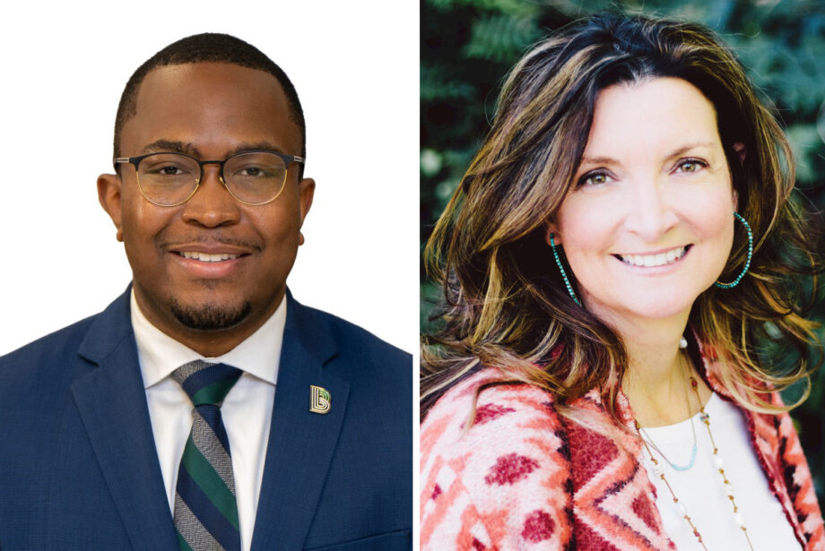 UA-Pulaski Technical College board members Raymond Omar Long and Heather Nelson