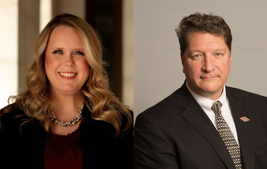 Jennifer Emerson and Bob Kucheravy&nbsp;