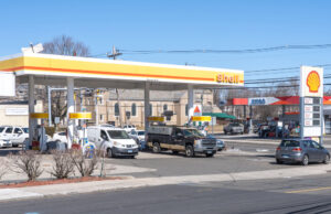 A file photo of a Shell gas station in&nbsp;Norwalk, Connecticut
