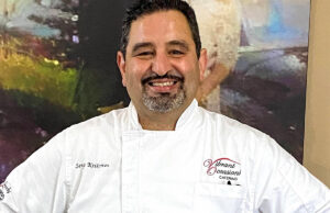 Serge Krikorian is co-owner with his wife, Mary, of Vibrant Occasions Catering.