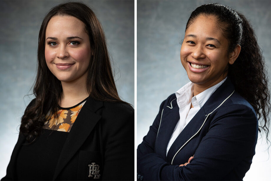 Melanie Galindo and Christina Harris of Stone Bank in Little Rock.