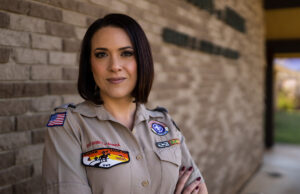 Shanna Richardson of the Quapaw Area Council Boy Scouts of America in Little Rock.
