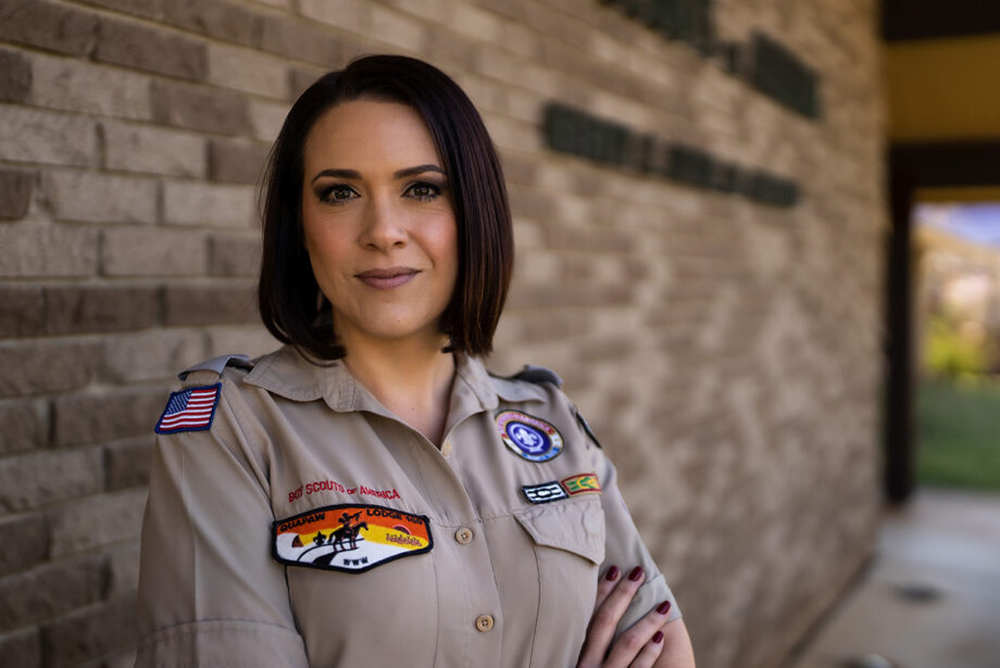 Shanna Richardson of the Quapaw Area Council Boy Scouts of America in Little Rock.
