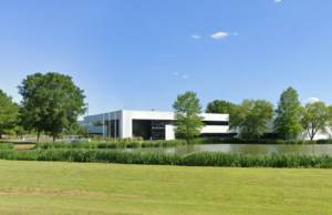A Google Street View image of 7773 Sloane Road, an office building at the Little Rock Port formerly occupied by Delta Dental.