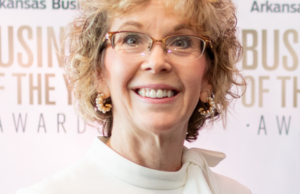 ArcBest CEO Judy McReynolds at the 2022 Arkansas Business of the Year Awards