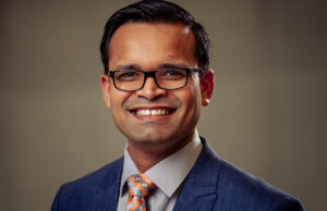 Ajit Baridun of Hytrol Conveyor Co. of Jonesboro.