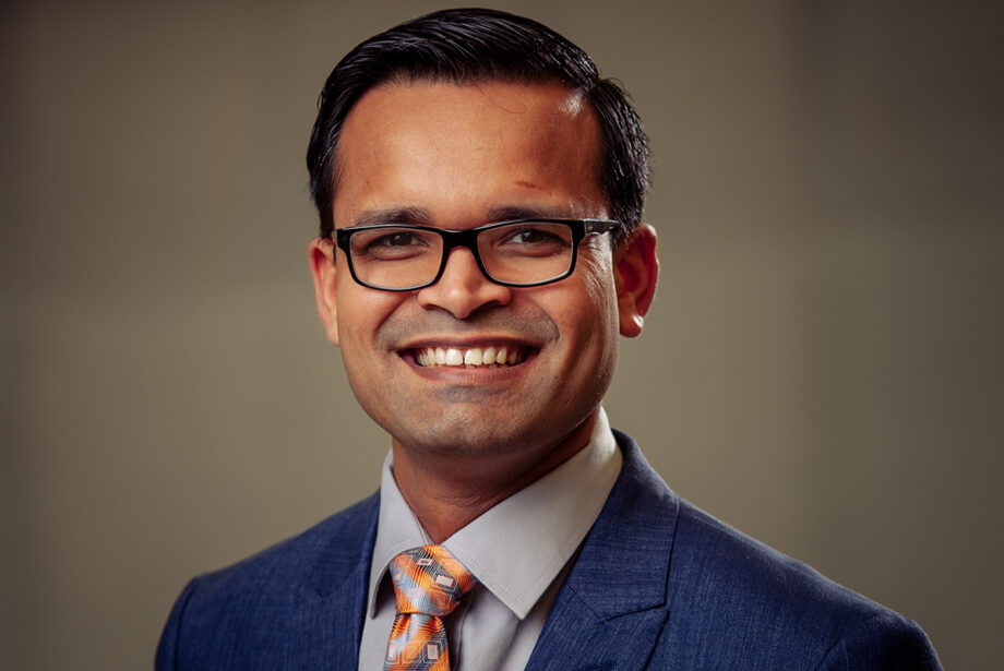 Ajit Baridun of Hytrol Conveyor Co. of Jonesboro.