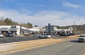 A Google Street View image of the Bowman Curve II retail center at 200 N. Bowman Rd. in Little Rock.