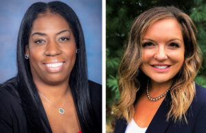 Delena Hicks and Anjenette Fenske  of Arkansas Blue Cross & Blue Shield.