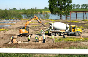 The last phase of a $12 million upgrade/expansion of the Helm Fertilizer facility is in motion at the Helena Harbor.