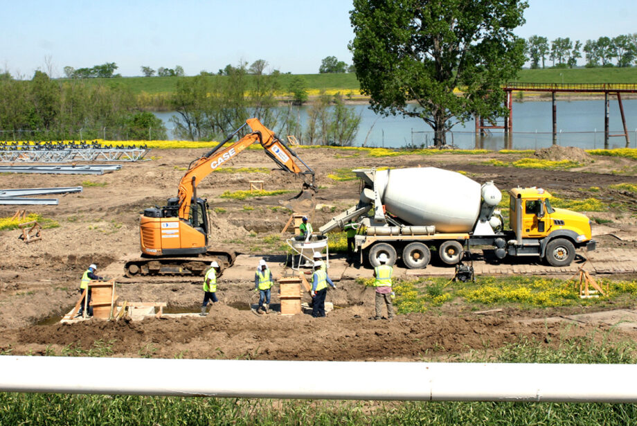 The last phase of a $12 million upgrade/expansion of the Helm Fertilizer facility is in motion at the Helena Harbor.