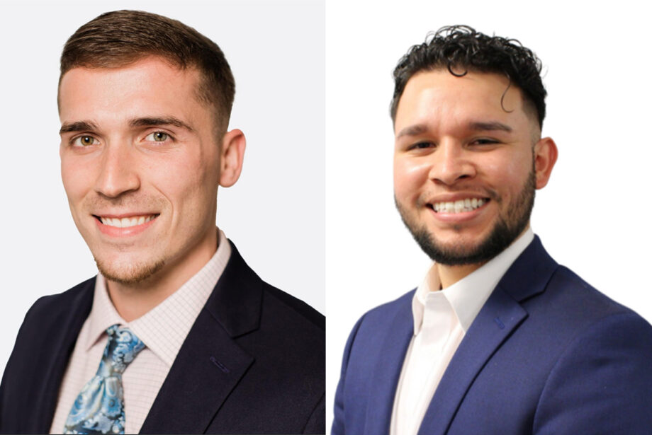 Kyle Fitzgerald (left)&nbsp;and Osiris Jauregui