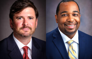 Michael Considine (left) and Ventrell Thompson