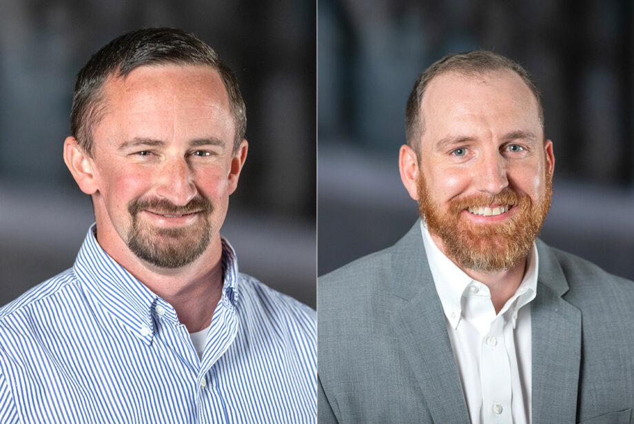 Travis Henry (left) and Daniel Hunt