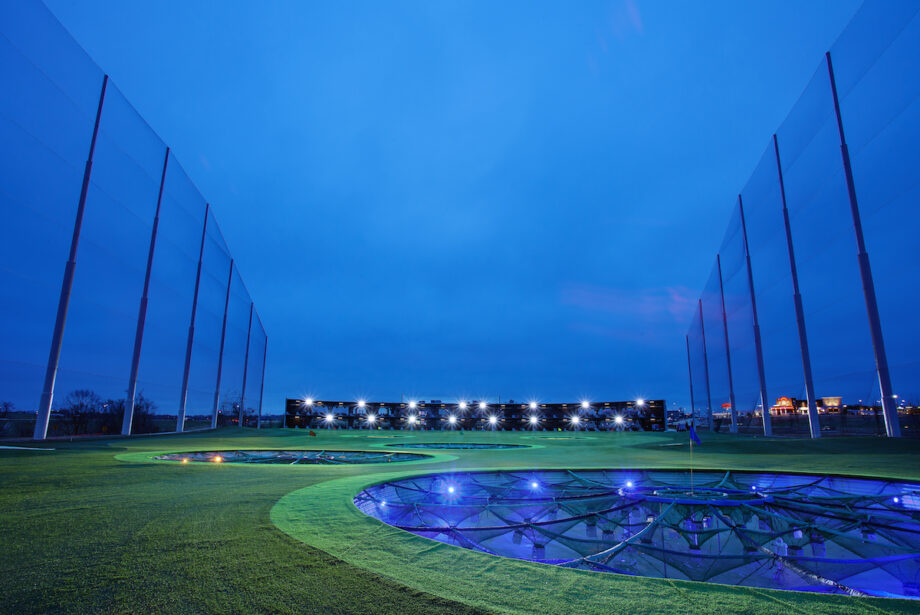 Topgolf's entertainment venue in Rogers.