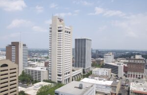 Bank of America Plaza in downtown Little Rock
