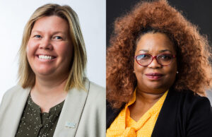 Abby Davis (left) and&nbsp;Georgeanna Wright