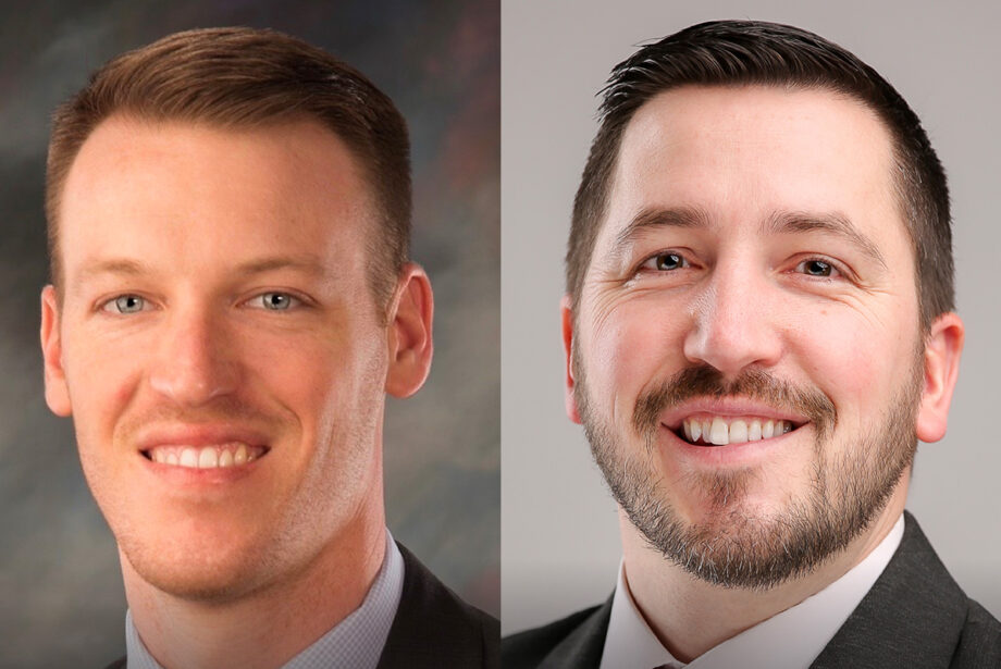 Justin McCarty(left) and Jake Sibley&nbsp;