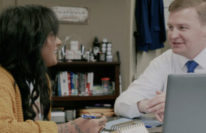 Mikaila Wingfield, a peer support specialist for Arkansas&rsquo;s Division of Youth Services and Kyle Brewer, peer specialist program manager at NAADAC, an association for addiction professionals.