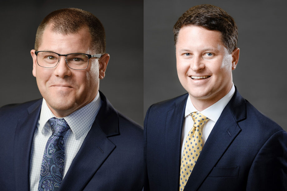 Chris Brudos (left), Will Mangrum