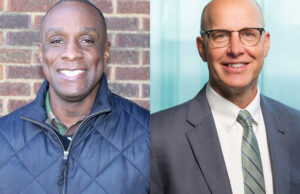 Former Arkansas lawmaker Eddie Armstrong and&nbsp;attorney for Responsible Growth Arkansas&nbsp;Steve Lancaster.