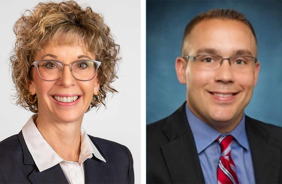 ArcBest Corp. CEO Judy McReynolds and Walmart executive Jason Morris