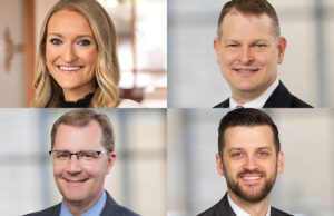 Clockwise, from top left: Mackenzie Clyburn, Greg Crain, Mike Perkins and Cody Walker