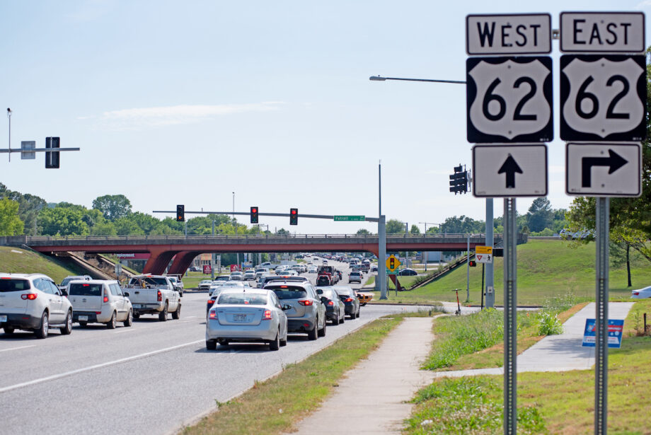 Traffic is often fierce at the intersection of Martin Luther King Boulevard and Interstate 49 in Fayetteville. The Arkansas&nbsp; Department of Transportation has a $50 million plan to reconfigure it.