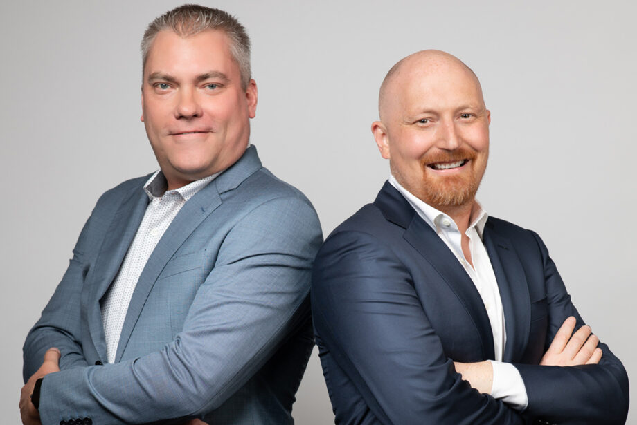 Paul Nony (left) and Chase Selby