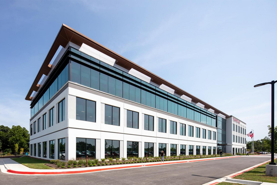 The Transplace building in Rogers