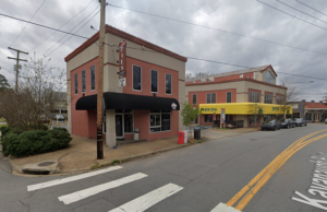 A Google Street View image of the mixed-used commercial site at 2701 Kavanaugh Blvd. in Little Rock