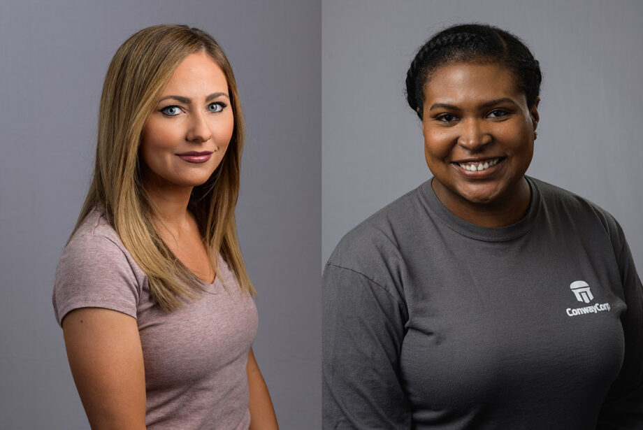 Ashtyn Brown(left) and Javan Massey