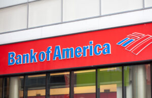 A Bank of America branch in New York City