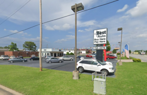 A Google Street View image of the former Best Auto site on Sunset Avenue in Springdale in 2019