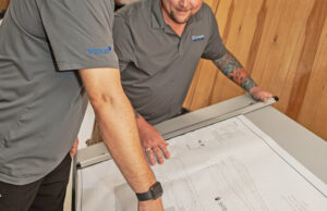 Owners Doug Bowen, left, and Darren Winstead of Compass Cold Storage of Mulberry.