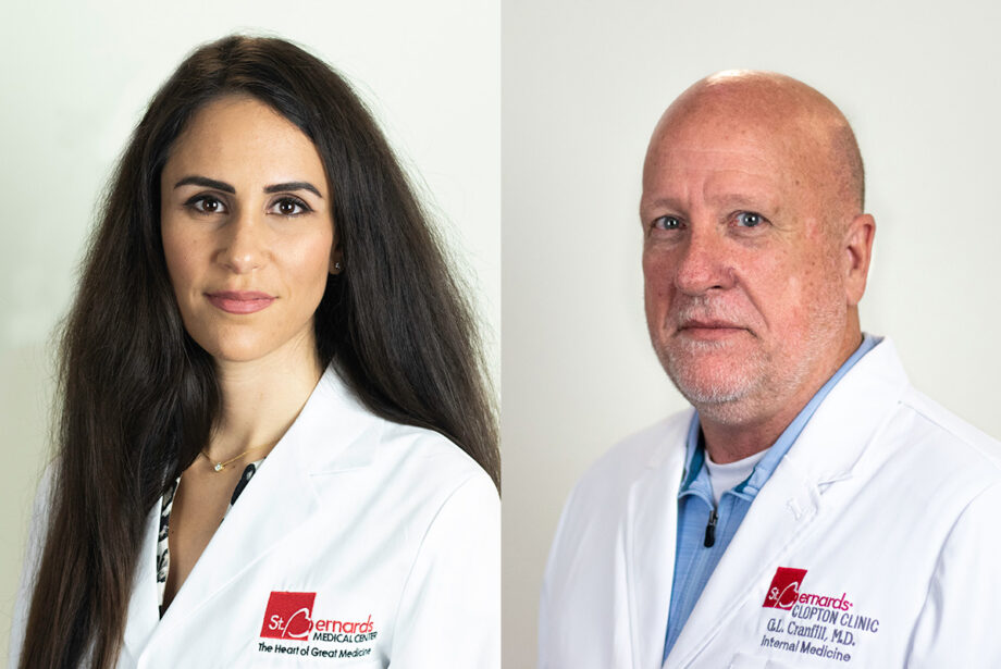 Dr. Lena Awar and&nbsp;Dr. Lee Cranfill