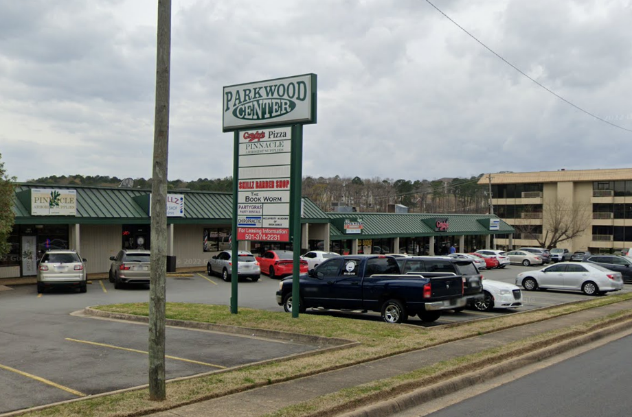 A Google Street View image of the Parkwood Center in Little Rock