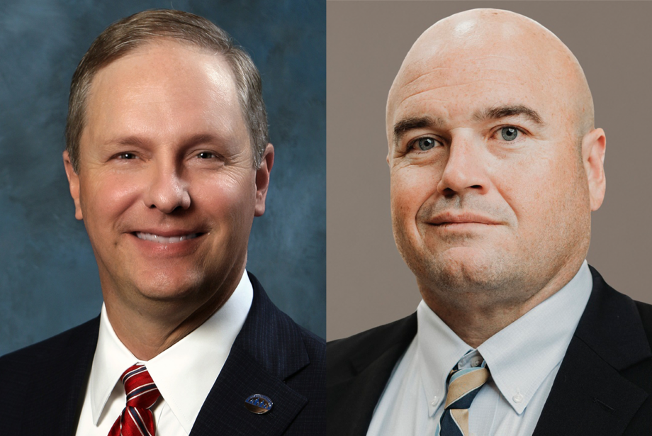 Paul Hindman (left), Jake McKibben