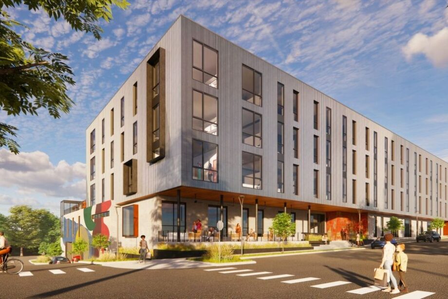 A rendering of the Windgate Artspace Campus planned for Little Rock's east side