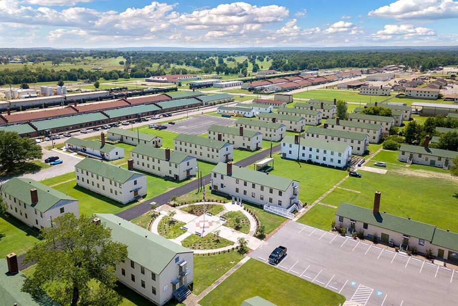 Chaffee Crossing Historic Entertainment District aerial.