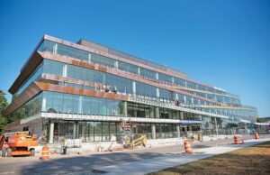 The Ledger, a 230,000-SF six-story building at 240 S. Main St. in Bentonville.